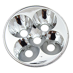 Рефлектор для пяти 1-3 ваттных светодиодов