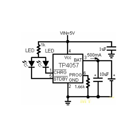 TP4057 - зарядное для Li-Ion аккумуляторов