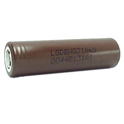 Литий-ионный аккумулятор LG HG2 18650 3000мАч 20А
