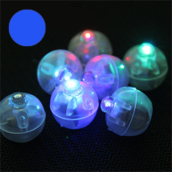 Синий светодиод для воздушных шаров или цветов в мини-капсуле