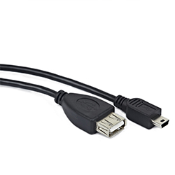 OTG Кабель USB - MiniUsb 1 метр