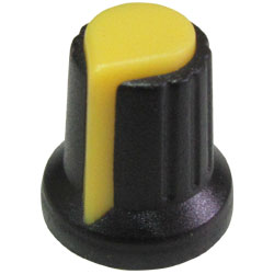 Ручка для переменных резисторов, желтая