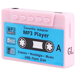 MP3-плеер «Кассета», розовый