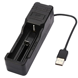 Универсальная зарядка для цилиндрических Li-on аккумуляторов USB