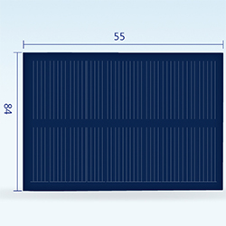 Солнечная батарея 5.5 вольт, 100 ма